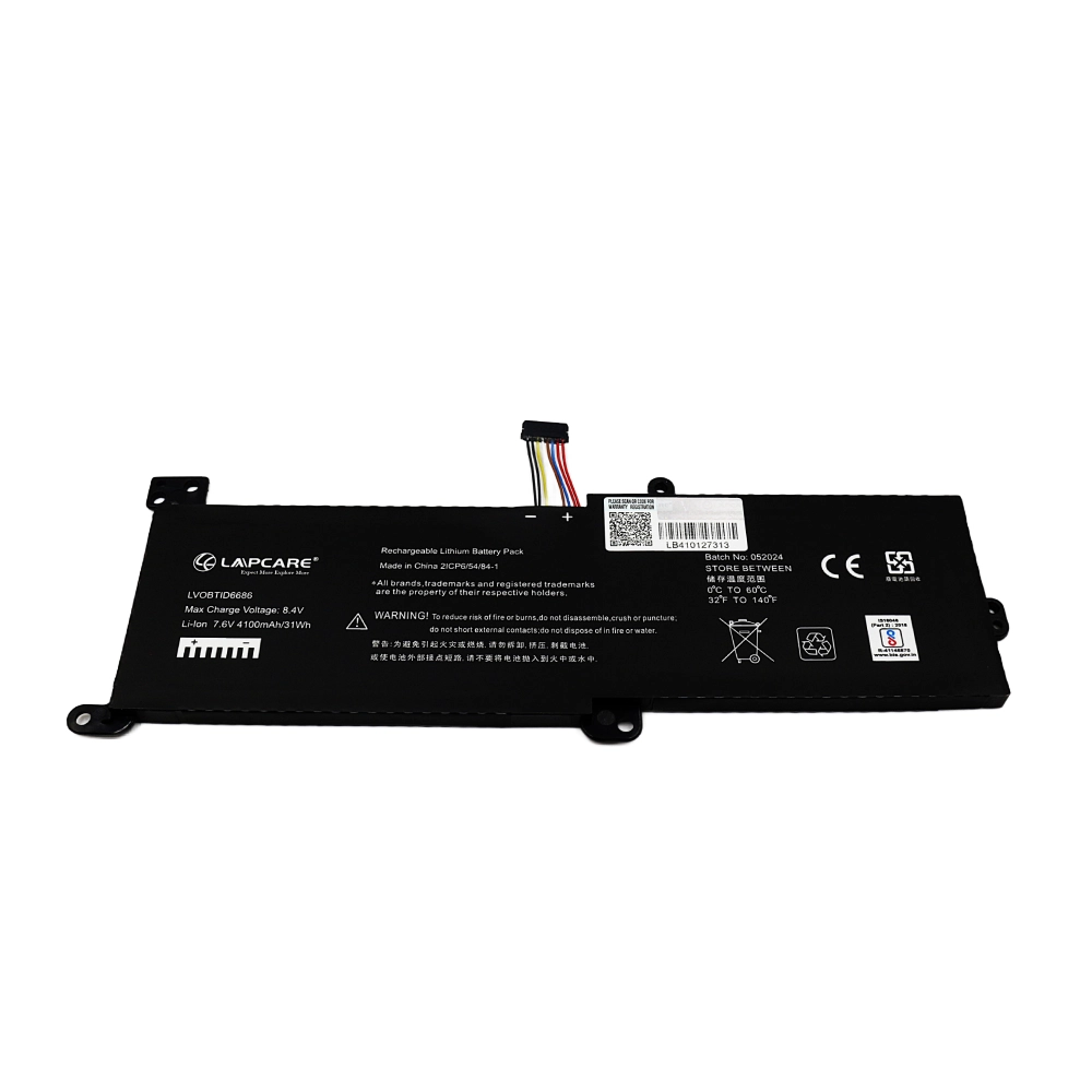 Lapcare Laptop Battery Compatible For Lenovo Ideapad 320-14AST | L16L2PB2 view 3